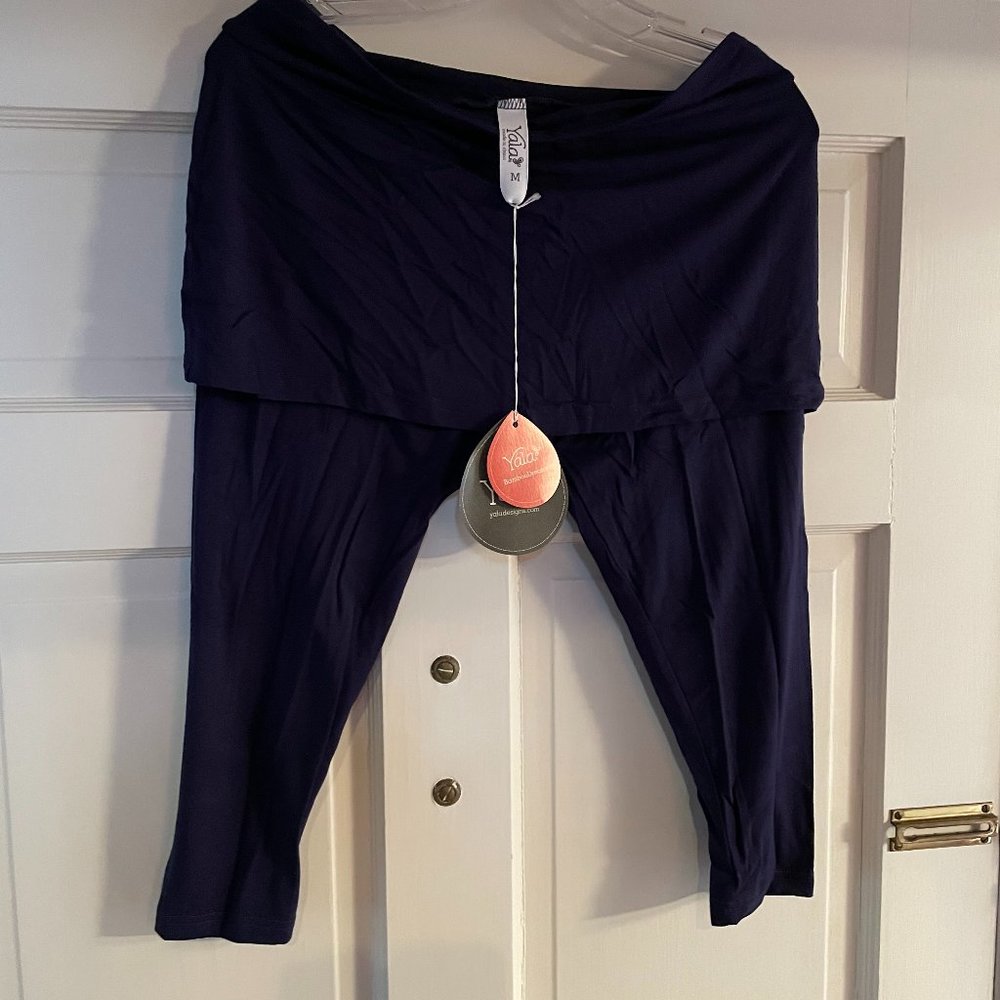Yala Skirted Leggings, NWT, Navy